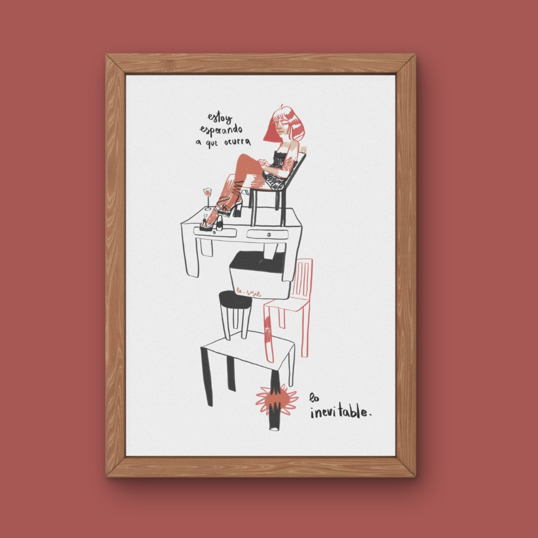 Mujeres al borde - Print A3